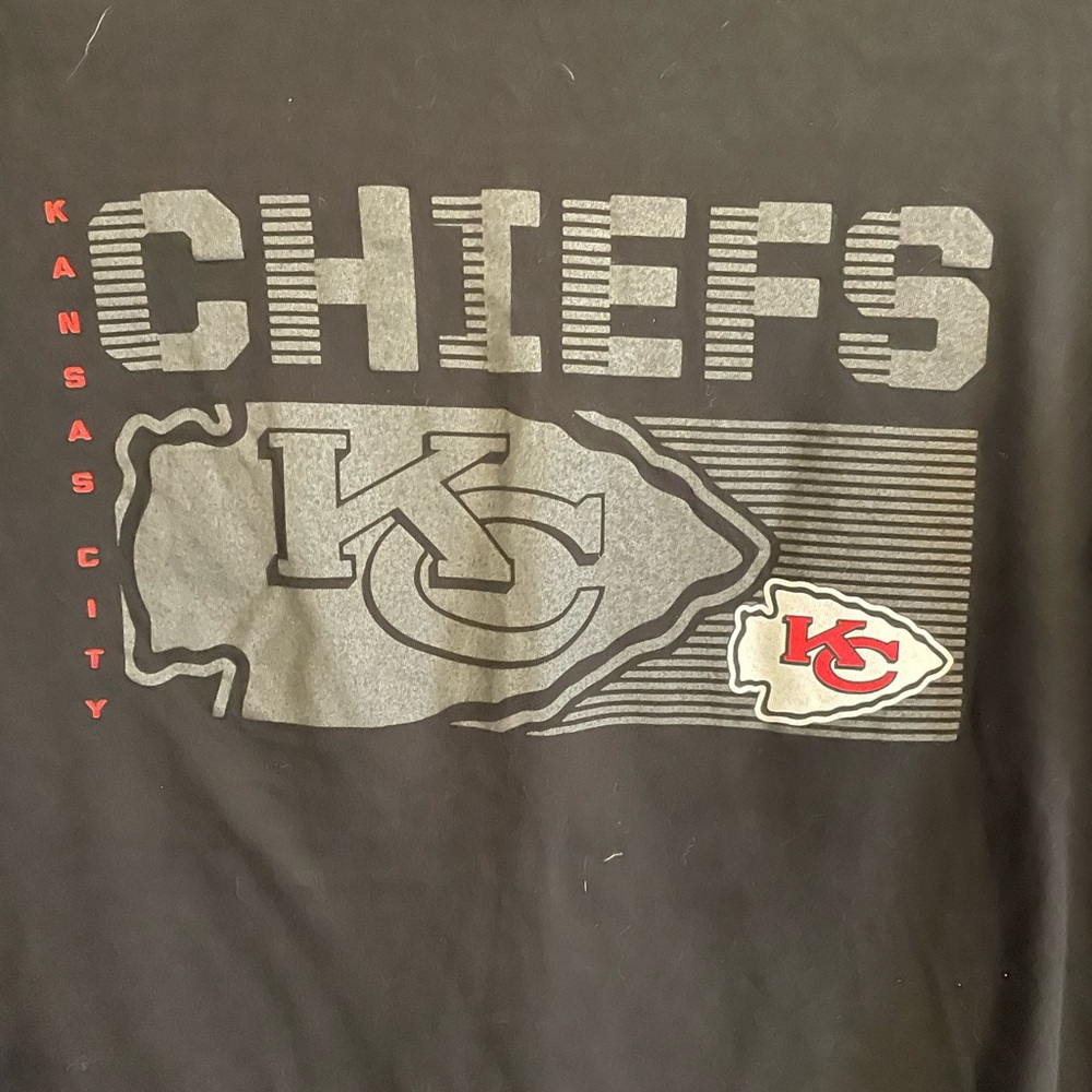 Kansas City Chiefs Black Long Sleeve Shirt - Picture 2 of 4